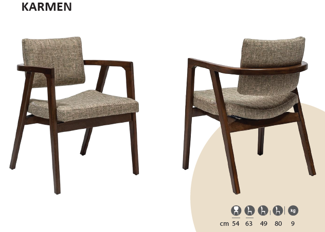 Premium upholstery fabrics for restaurant chairs